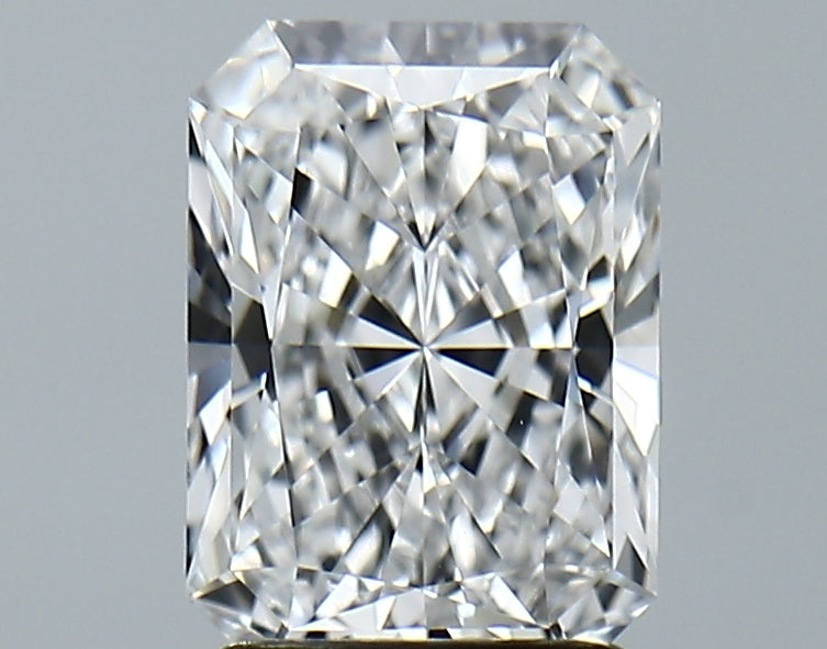 Lab-Grown 2.08 Carat Radiant Cut Diamond color E Clarity VVS2 With GIA Certificate, precious stones, engagement diamonds