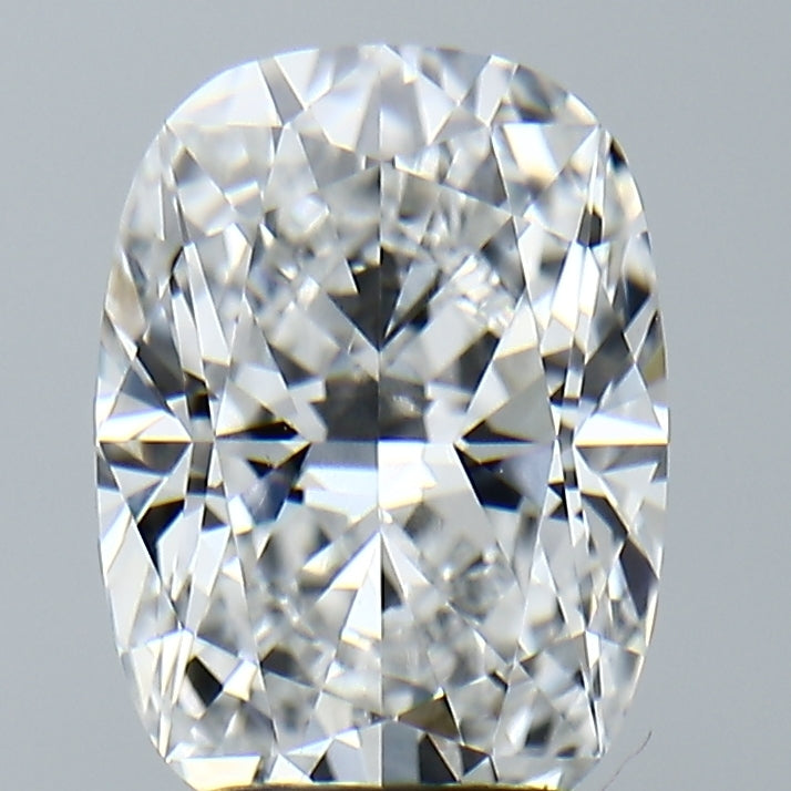 Lab-Grown 3.07 Carat Cushion Brilliant Diamond color D Clarity VS1, precious stones, engagement diamonds