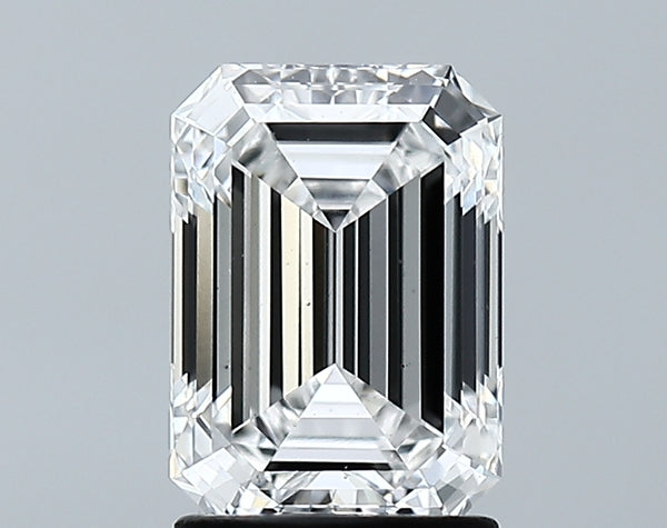 Lab-Grown 1.94 Carat Emerald Cut Diamond color D Clarity VS2 With GIA Certificate, precious stones, engagement diamonds