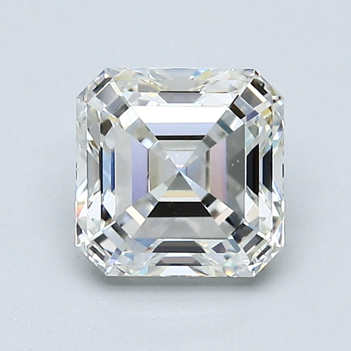 1.52 Carat Asscher Cut Natural Mined Diamond I Color VS1 Clarity With GIA Certificate, natural diamonds, precious stones, engagement diamonds