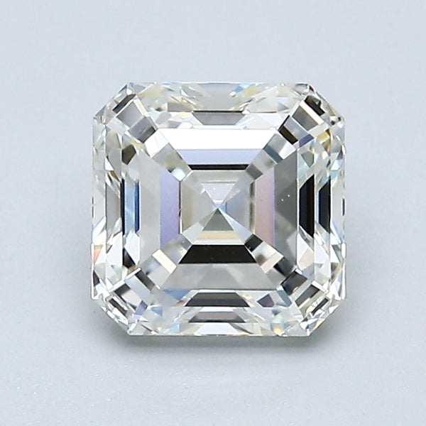 1.52 Carat Asscher Cut Natural Mined Diamond I Color VS1 Clarity With GIA Certificate, natural diamonds, precious stones, engagement diamonds