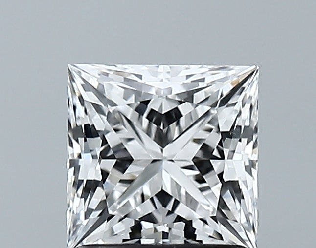 Lab-Grown 1.23 Carat Princess Cut Diamond color D Clarity VS1 With GIA Certificate, precious stones, engagement diamonds