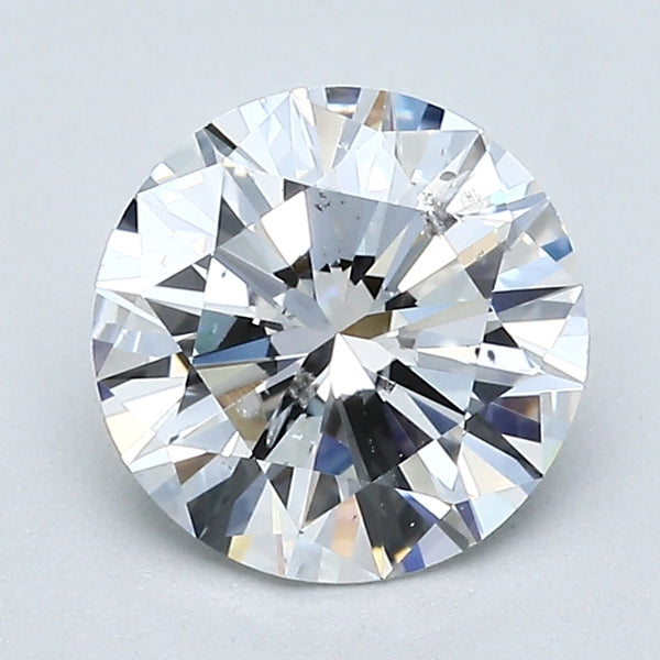1.51 Carat Round Brilliant Natural Mined Diamond E Color I1 Clarity With GIA Certificate, natural diamonds, precious stones, engagement diamonds