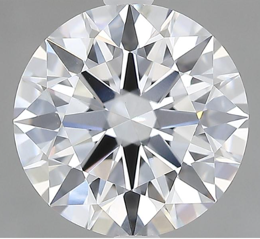 Lab-Grown 2.86 Carat Round Brilliant Diamond color D Clarity VVS2 With GIA Certificate, precious stones, engagement diamonds