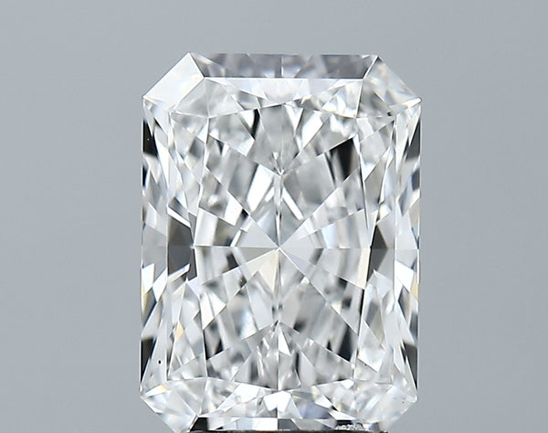 Lab-Grown 3.01 Carat Radiant Cut Diamond color E Clarity VVS2 With GIA Certificate, precious stones, engagement diamonds