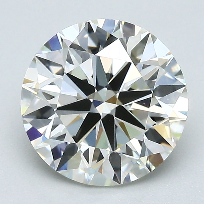 2.01 Carat Round Brilliant Natural Mined Diamond K Color VS1 Clarity With GIA Certificate, natural diamonds, precious stones, engagement diamonds