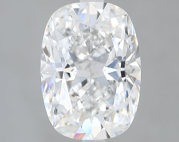 Lab-Grown 3.05 Carat Cushion Brilliant Diamond color E Clarity VVS2, precious stones, engagement diamonds