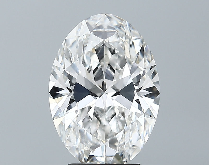 Lab-Grown 3.04 Carat Oval Shape Diamond color F Clarity VS2 With GIA Certificate, precious stones, engagement diamonds