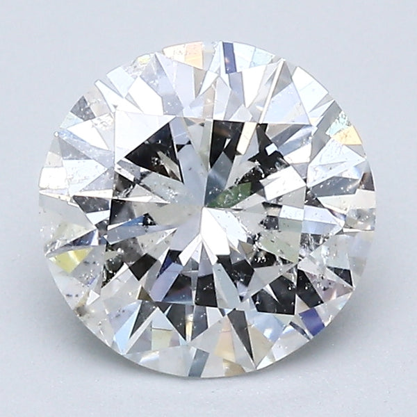 1.74 Carat Round Brilliant Natural Mined Diamond F Color I1 Clarity With GIA Certificate, natural diamonds, precious stones, engagement diamonds