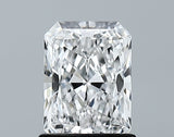 Lab-Grown 1.08 Carat Radiant Cut Diamond color D Clarity VS1 With GIA Certificate, precious stones, engagement diamonds