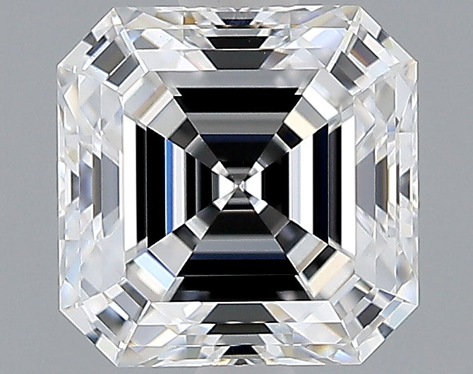 Lab-Grown 1.53 Carat Asscher Cut Diamond color D Clarity VS1, precious stones, engagement diamonds