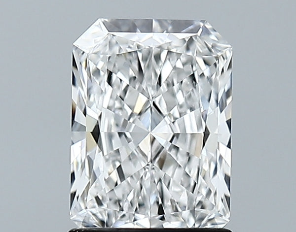 Lab-Grown 1.33 Carat Radiant Cut Diamond color D Clarity VVS1 With GIA Certificate, precious stones, engagement diamonds