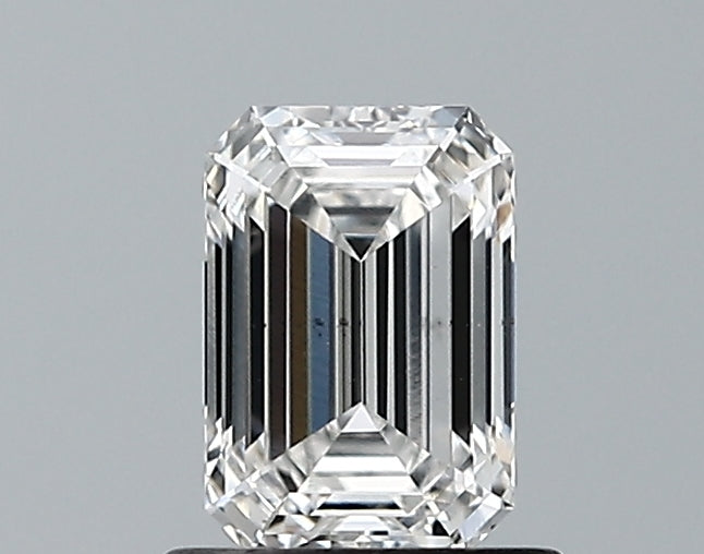 Lab-Grown 0.75 Carat Emerald Cut Diamond color G Clarity SI1, precious stones, engagement diamonds