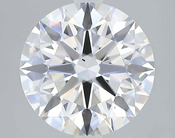 Lab-Grown 3.33 Carat Round Brilliant Diamond color E Clarity VS2 With GIA Certificate, precious stones, engagement diamonds