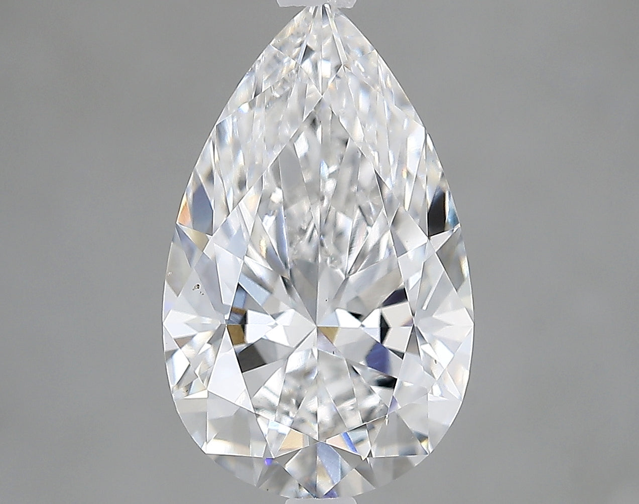 Lab-Grown 2.85 Carat Pear Shape Diamond color E Clarity VS1, precious stones, engagement diamonds