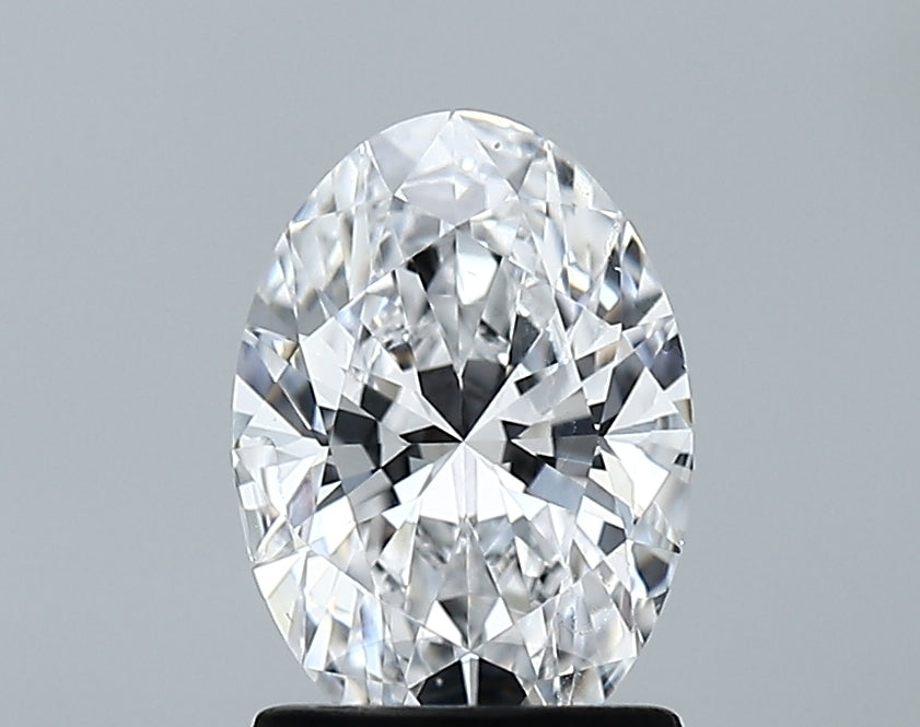 Lab-Grown 1.36 Carat Oval Shape Diamond color D Clarity VS1 With GIA Certificate, precious stones, engagement diamonds