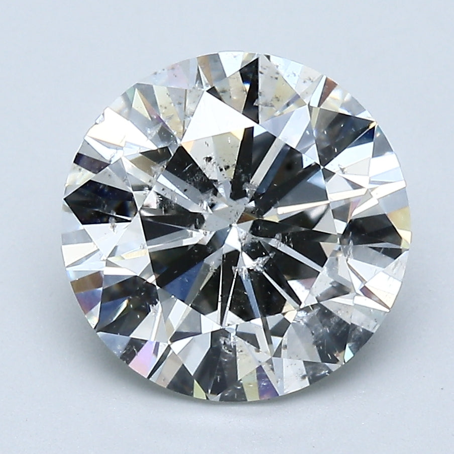 Natural 3.34 Ct Round Brilliant Diamond I-I1 with GIA Certificate, natural diamonds, precious stones, engagement diamonds