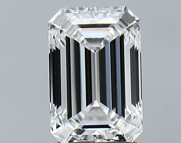 Lab-Grown 1.44 Carat Emerald Cut Diamond color D Clarity VVS2 With GIA Certificate, precious stones, engagement diamonds
