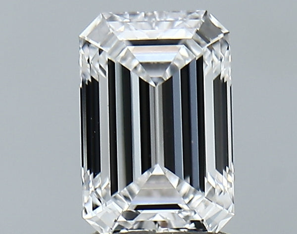 Lab-Grown 1.44 Carat Emerald Cut Diamond color D Clarity VVS2 With GIA Certificate, precious stones, engagement diamonds