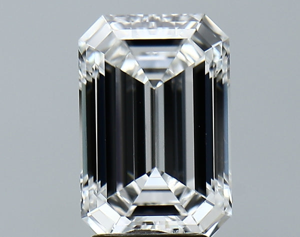 Lab-Grown 3.11 Carat Emerald Cut Diamond color E Clarity VS1 With GIA Certificate, precious stones, engagement diamonds