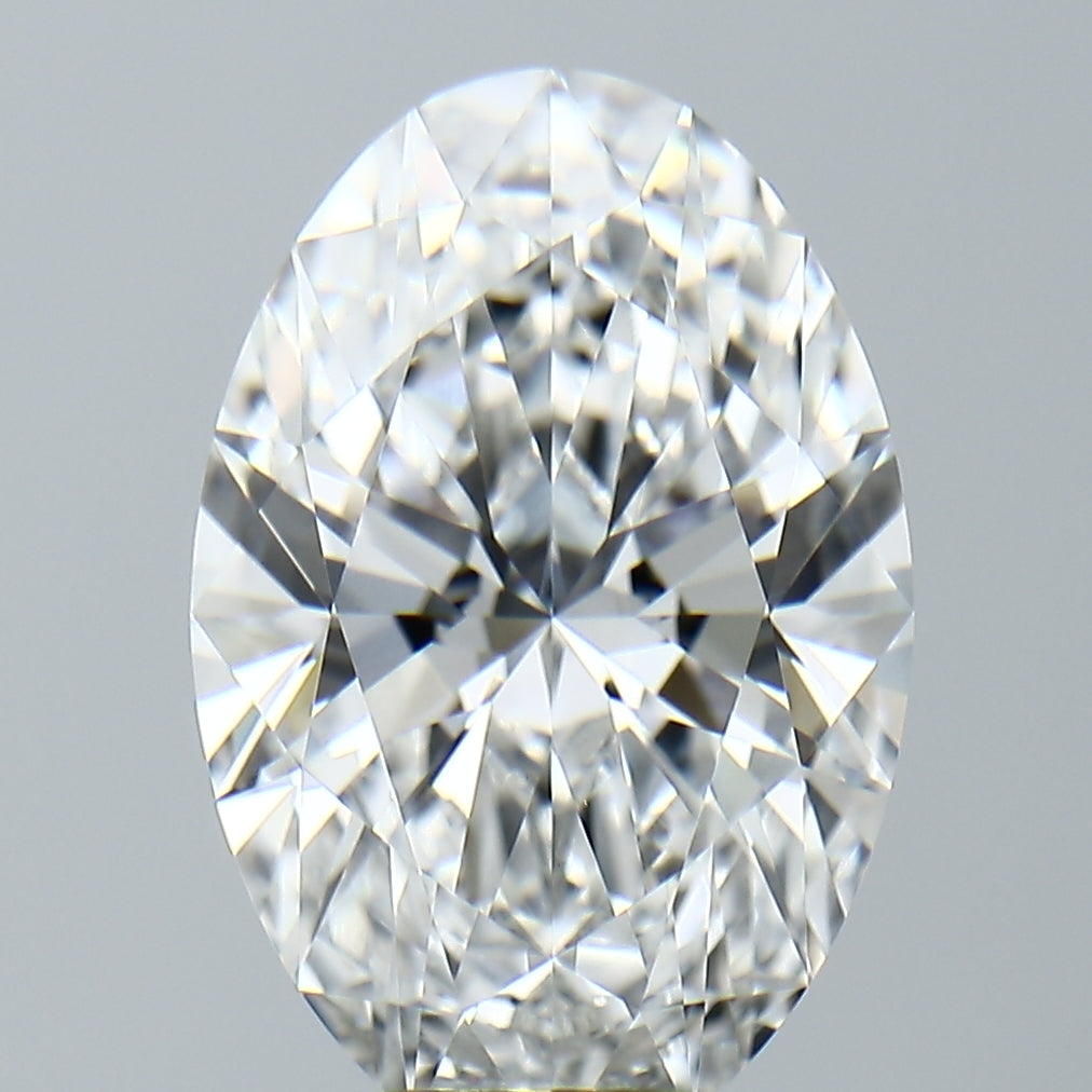 Lab-Grown 5.67 Carat Oval Shape Diamond color E Clarity VVS2, precious stones, engagement diamonds