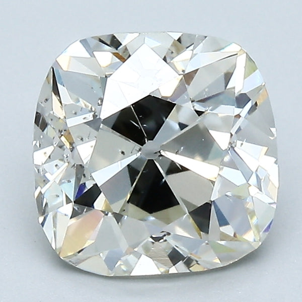 2.67 Carat Old Miner Cut Diamond color K Clarity SI2, natural diamonds, precious stones, engagement diamonds