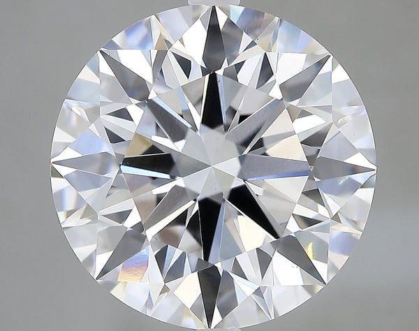 Lab-Grown 7.03 Carat Round Brilliant Diamond color E Clarity VS1 With GIA Certificate, precious stones, engagement diamonds