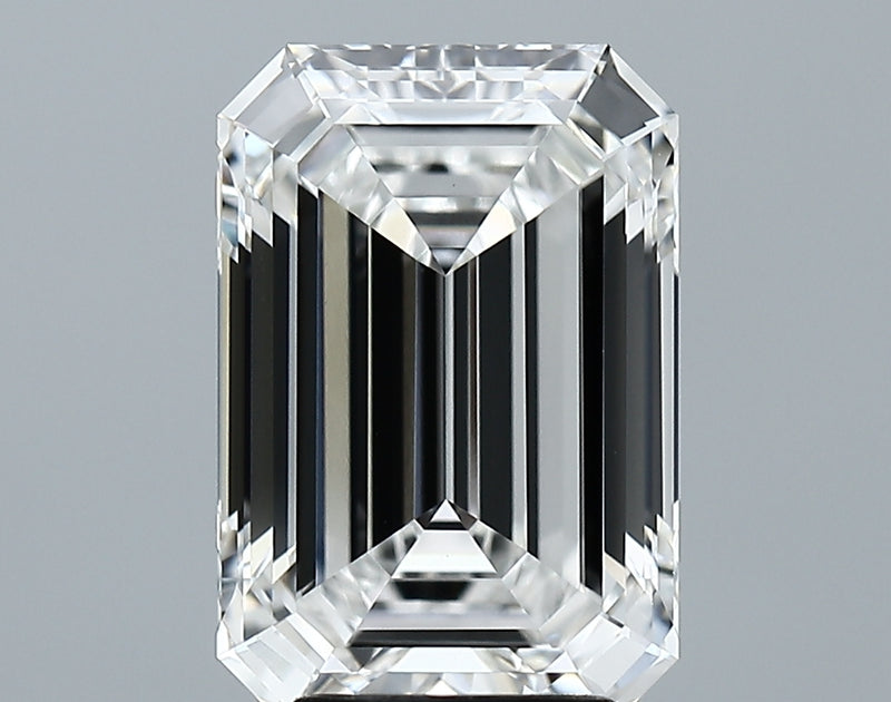 Lab-Grown 4.59 Carat Emerald Cut Diamond color F Clarity VVS2 With GIA Certificate, precious stones, engagement diamonds