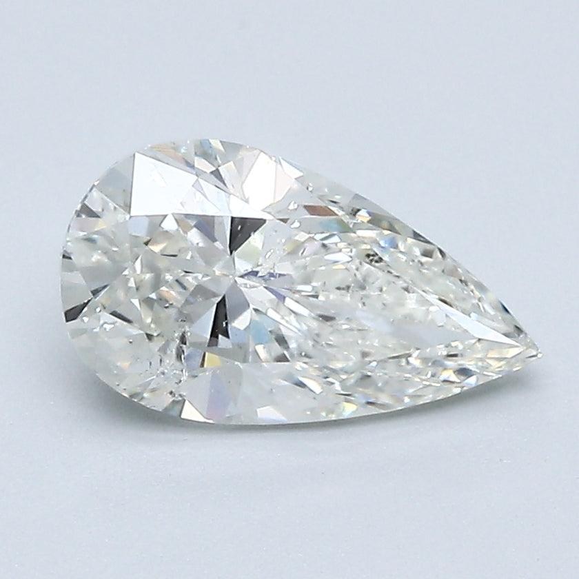 1.55 Carat Pear Shape Natural Mined Diamond I Color I1 Clarity With GIA Certificate, natural diamonds, precious stones, engagement diamonds
