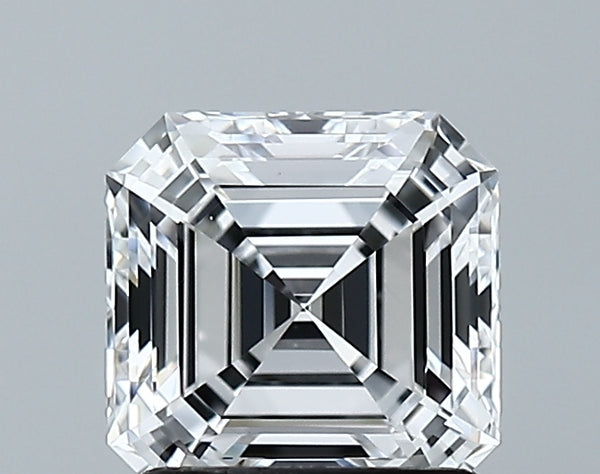 Lab-Grown 1.50 Carat Asscher Cut Diamond color D Clarity VS1 With GIA Certificate, precious stones, engagement diamonds