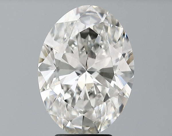 Lab-Grown 4.14 Carat Oval Shape Diamond color H Clarity VS1 With GIA Certificate, precious stones, engagement diamonds