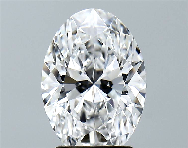 Lab-Grown 2.72 Carat Oval Shape Diamond color D Clarity VS1 With GIA Certificate, precious stones, engagement diamonds