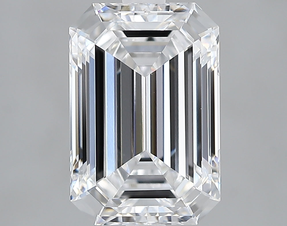 Lab-Grown 2.59 Carat Emerald Cut Diamond color D Clarity VVS2 With GIA Certificate, precious stones, engagement diamonds