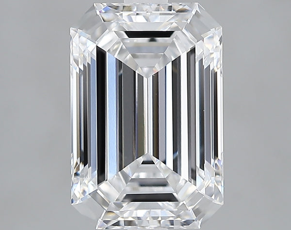 Lab-Grown 2.59 Carat Emerald Cut Diamond color D Clarity VVS2 With GIA Certificate, precious stones, engagement diamonds