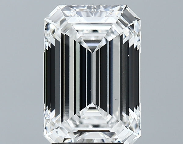 Lab-Grown 3.62 Carat Emerald Cut Diamond color E Clarity VS1 With GIA Certificate, precious stones, engagement diamonds