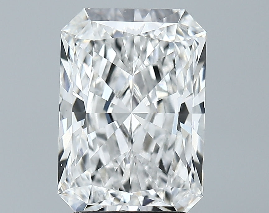 Lab-Grown 2.79 Carat Radiant Cut Diamond color E Clarity VVS2 With GIA Certificate, precious stones, engagement diamonds