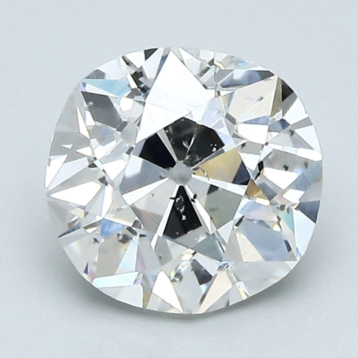2.12 Carat Old Miner Cut Antique Natural Mined Diamond H Color SI2 Clarity With GIA Certificate, natural diamonds, precious stones, engagement diamonds