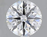 Lab-Grown 1.70 Carat Round Brilliant Diamond color E Clarity VVS2 With GIA Certificate, precious stones, engagement diamonds