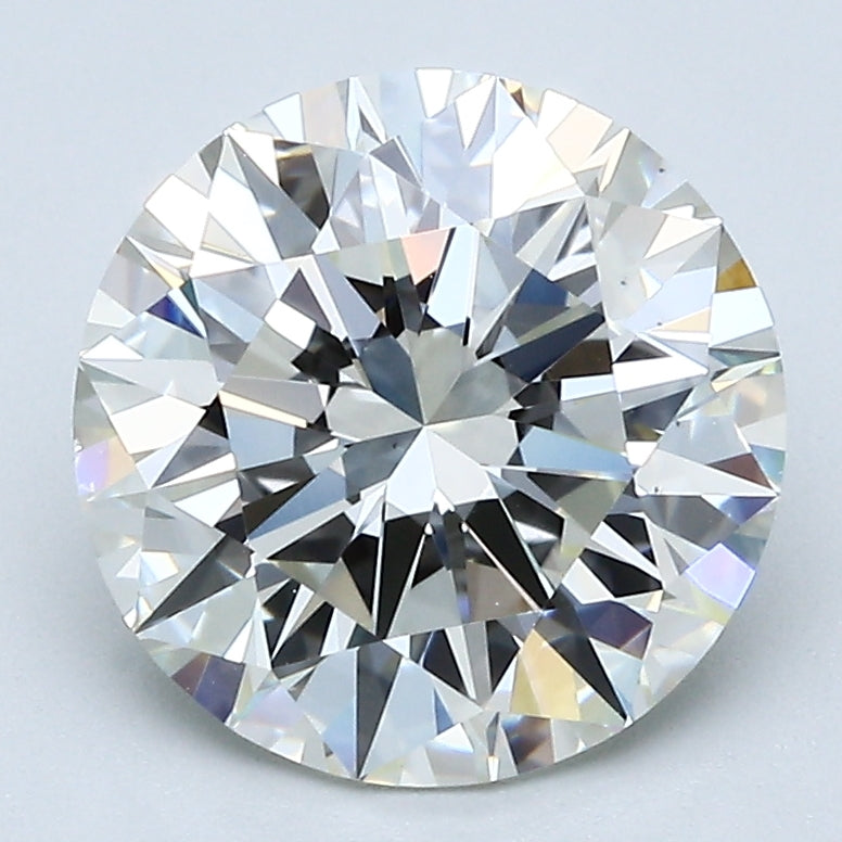 3.18 Carat Round Brilliant Natural Mined Diamond K Color VS1 Clarity With GIA Certificate, natural diamonds, precious stones, engagement diamonds