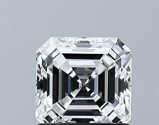 Lab-Grown 1.08 Carat Asscher Cut Diamond color D Clarity VS1 With GIA Certificate, precious stones, engagement diamonds