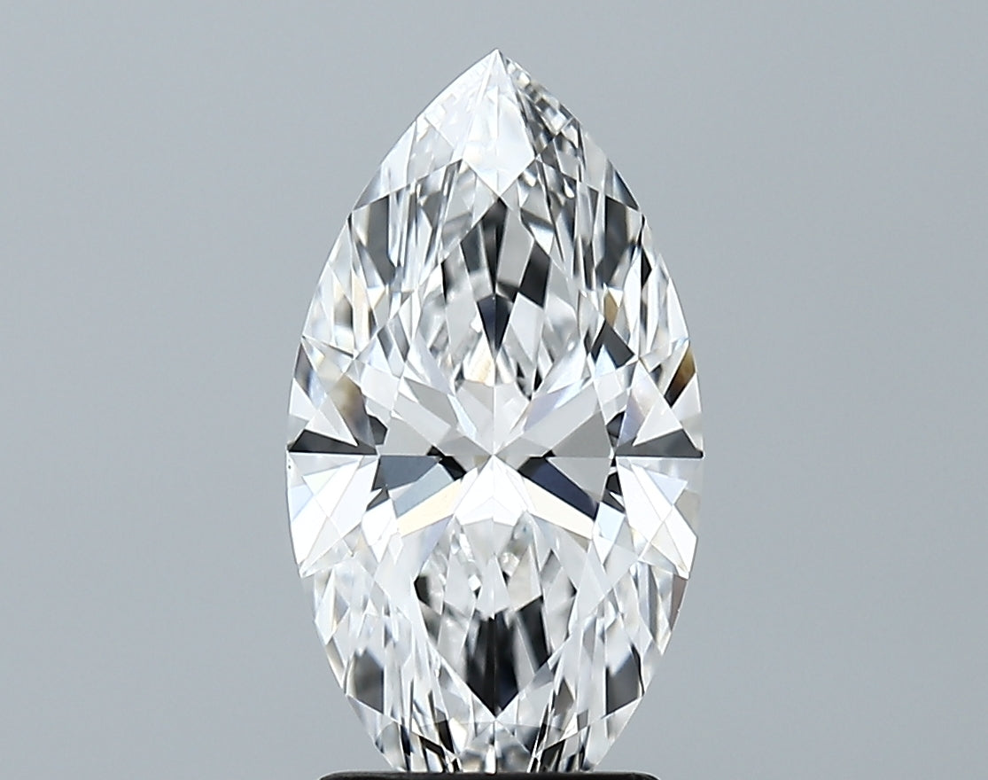 Lab-Grown 2.39 Carat Marquis Shape Diamond color D Clarity VVS1 With GIA Certificate, precious stones, engagement diamonds