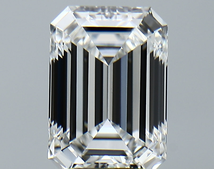 Lab-Grown 3.61 Carat Emerald Cut Diamond color E Clarity VVS2, precious stones, engagement diamonds