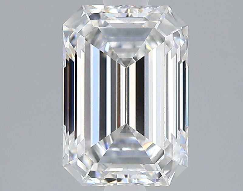 Lab-Grown 1.95 Carat Emerald Cut Diamond color F Clarity VS1 With GIA Certificate, precious stones, engagement diamonds