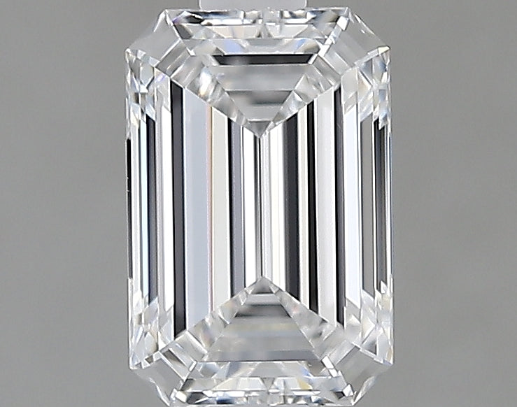 Lab-Grown 1.01 Carat Emerald Cut Diamond color E Clarity VS1 With GIA Certificate, precious stones, engagement diamonds