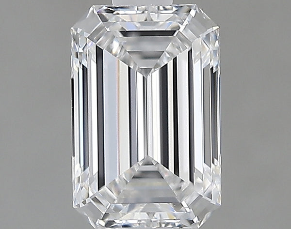 Lab-Grown 1.01 Carat Emerald Cut Diamond color E Clarity VS1 With GIA Certificate, precious stones, engagement diamonds