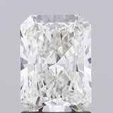 Lab-Grown 1.51 Carat Radiant Cut Diamond color G Clarity VVS2 With GIA Certificate, precious stones, engagement diamonds