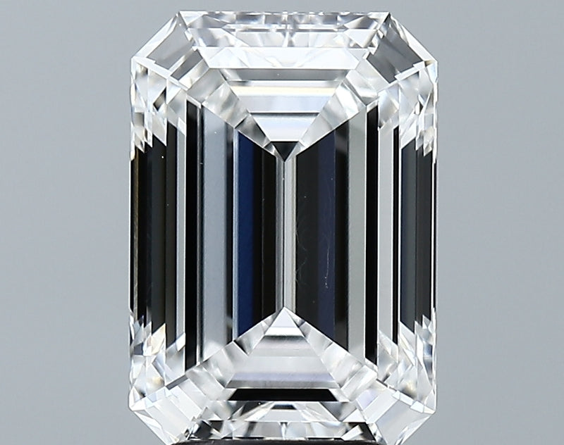 Lab-Grown 3.96 Carat Emerald Cut Diamond color E Clarity VVS2 With GIA Certificate, precious stones, engagement diamonds