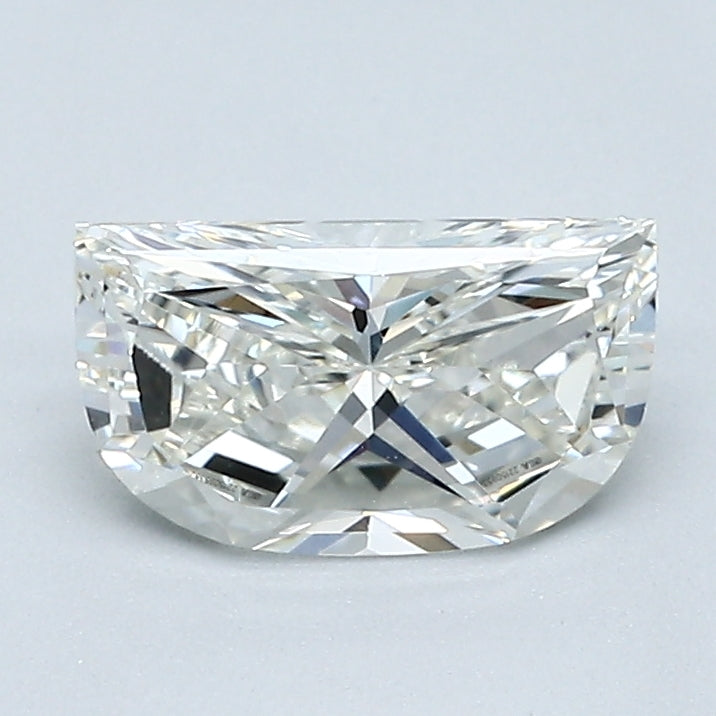 0.92 Carat Half Moon Shape Natural Mined Diamond J Color VS2 Clarity With GIA Certificate, natural diamonds, precious stones, engagement diamonds