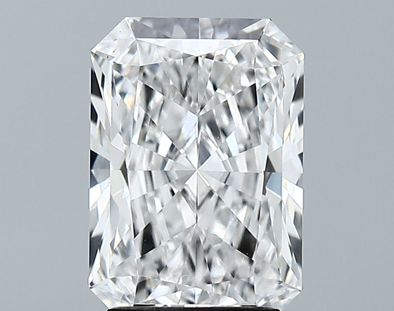 Lab-Grown 2.69 Carat Radiant Cut Diamond color E Clarity VVS1 With GIA Certificate, precious stones, engagement diamonds