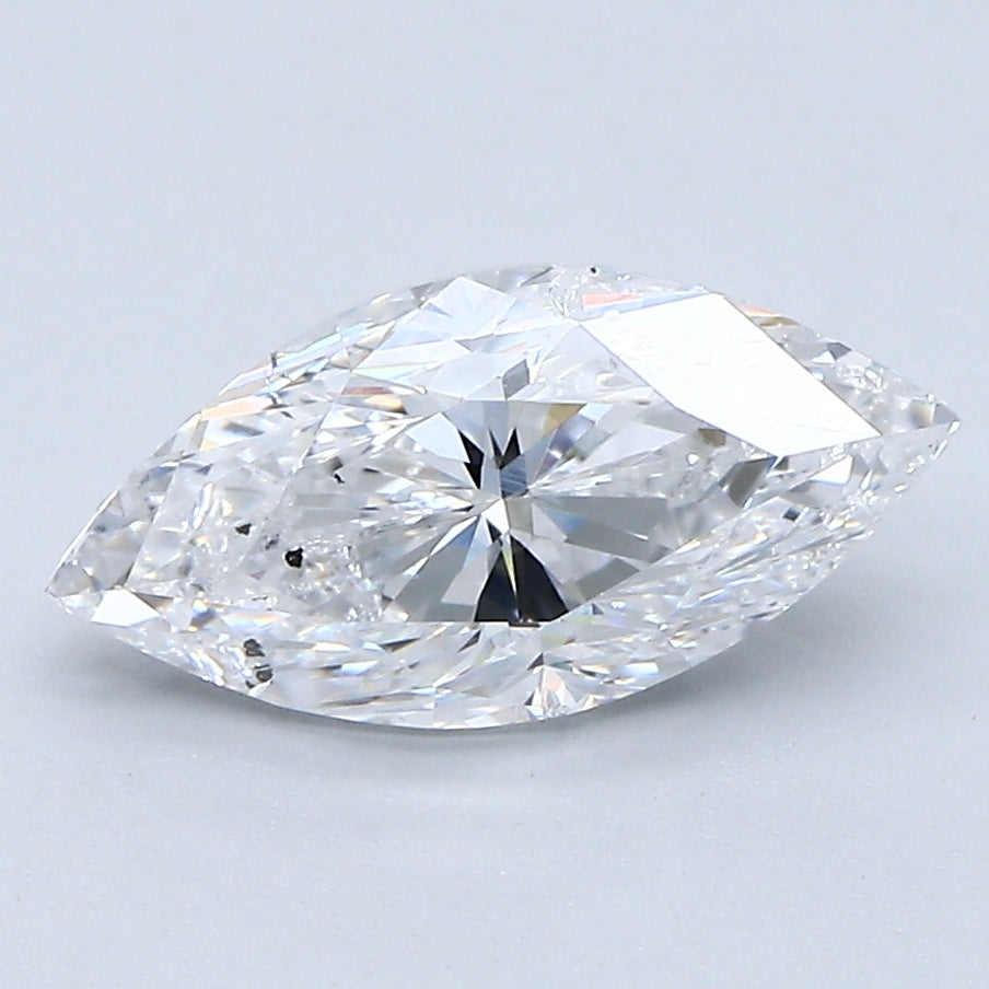 2.01 Carat Marquis Shape Natural Mined Diamond D Color SI2 Clarity With GIA Certificate, natural diamonds, precious stones, engagement diamonds